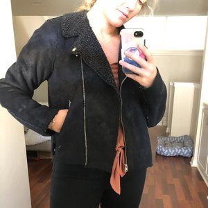 Lined Moto Jacket